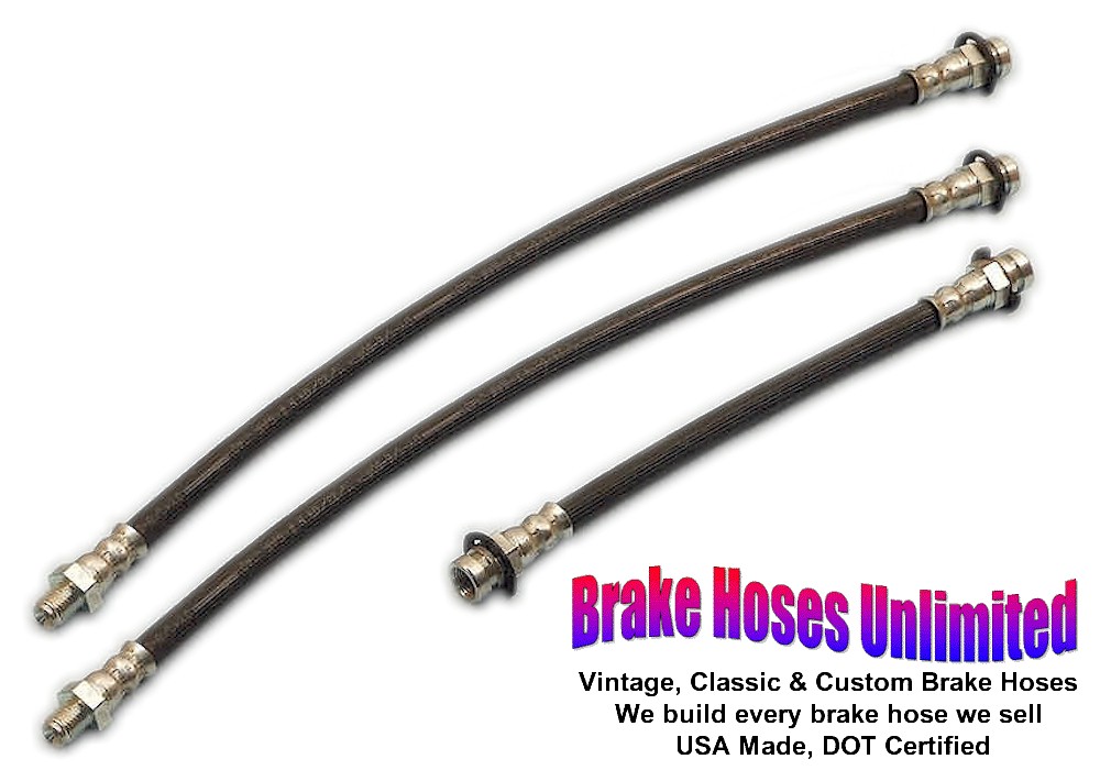 BRAKE HOSE SET Pontiac Super Chief 1958 without Air Suspension eBay