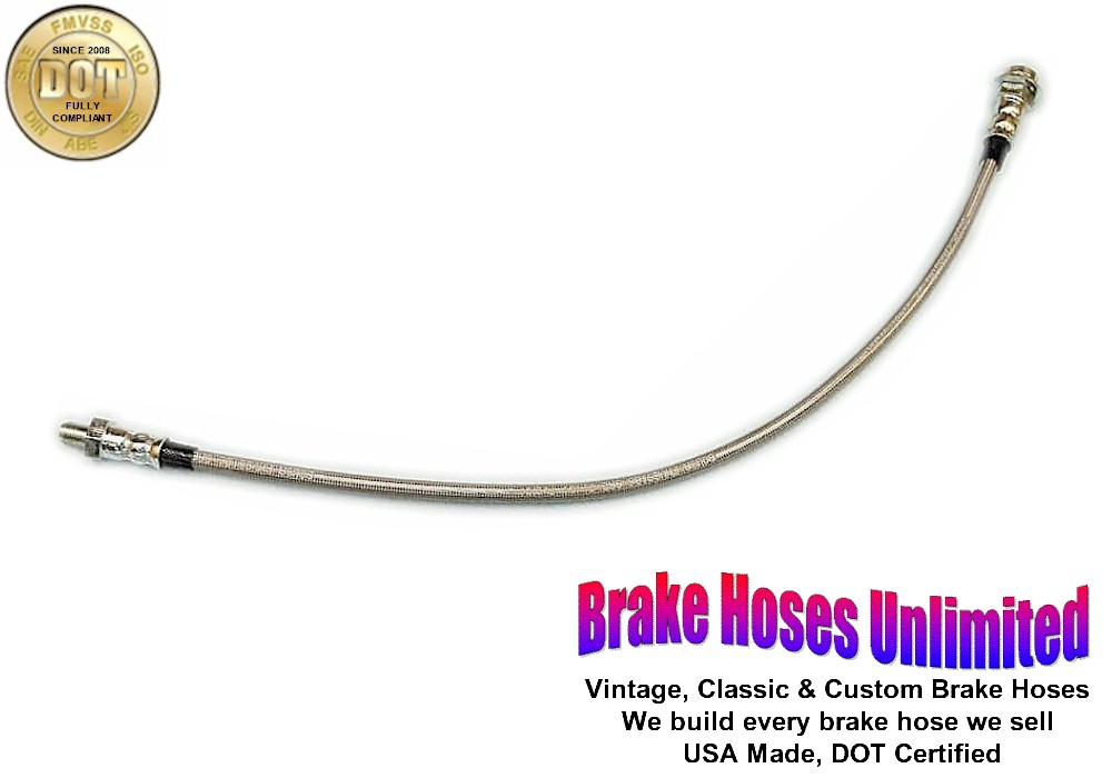 1964 1965 Chevy GMC Truck 3//4 Ton 4wd Longbed Rear Brake Cable Pair Stainless